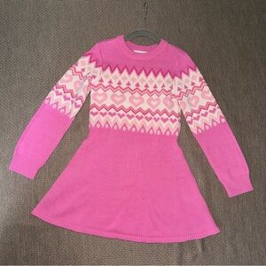 Place girls sweater dress size 5/6 🩷❤️
